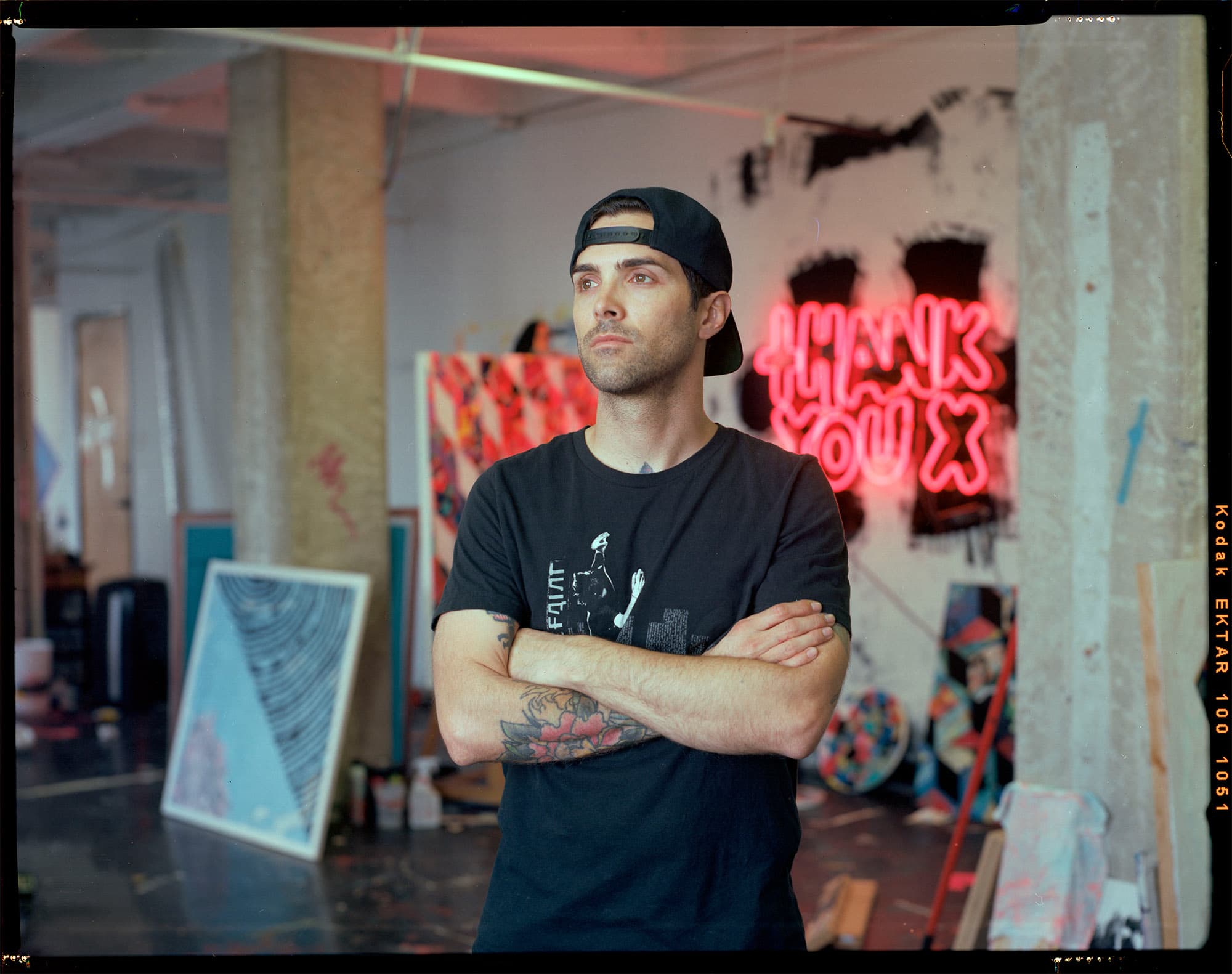 ThankYouX portrait in studio